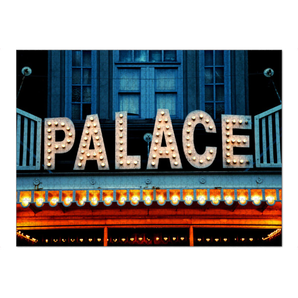 Puzzle Ravensburger "Neon Lettering" artboxONE - Typografie,Film