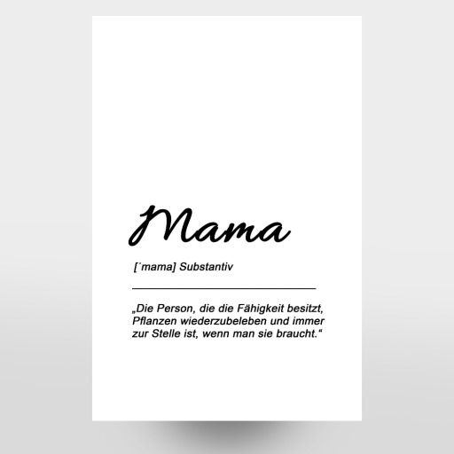 Mama - Immer zur Stelle