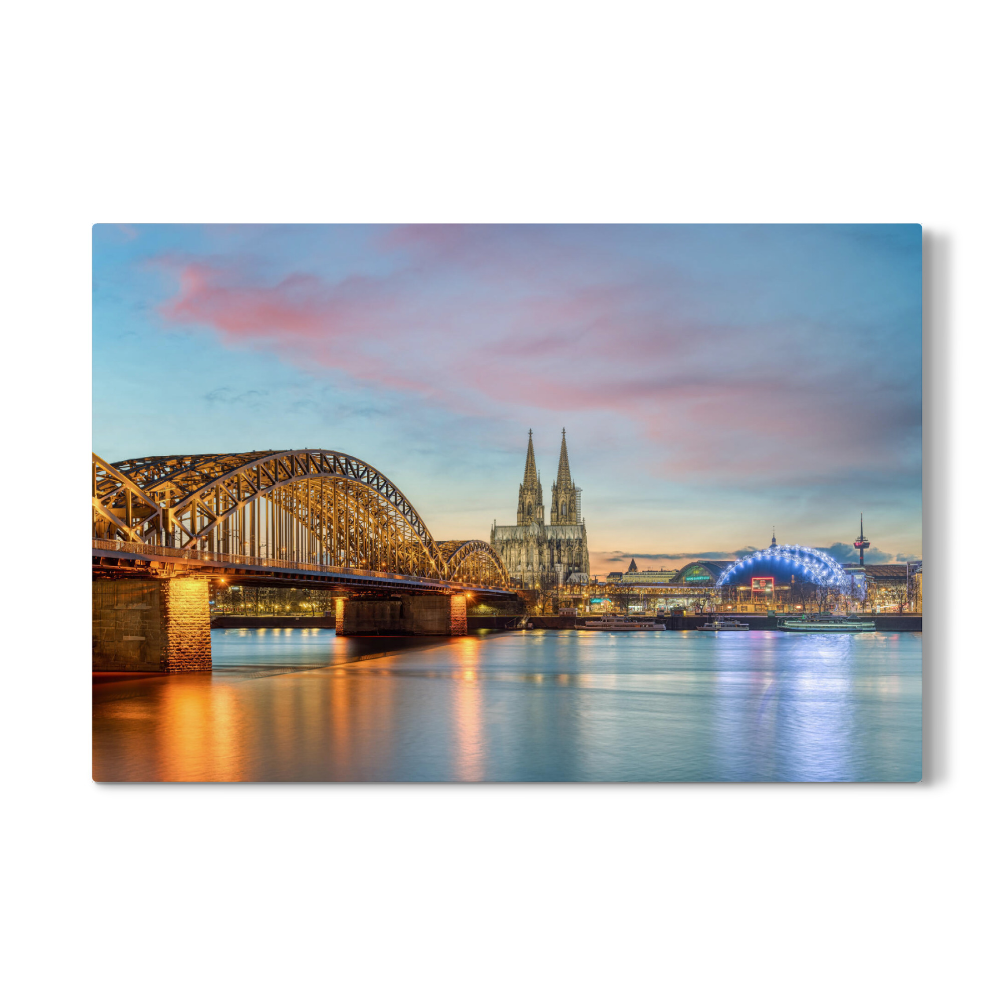 Galerie-Print "Abendstimmung in Köln" 30x20 cm artboxONE