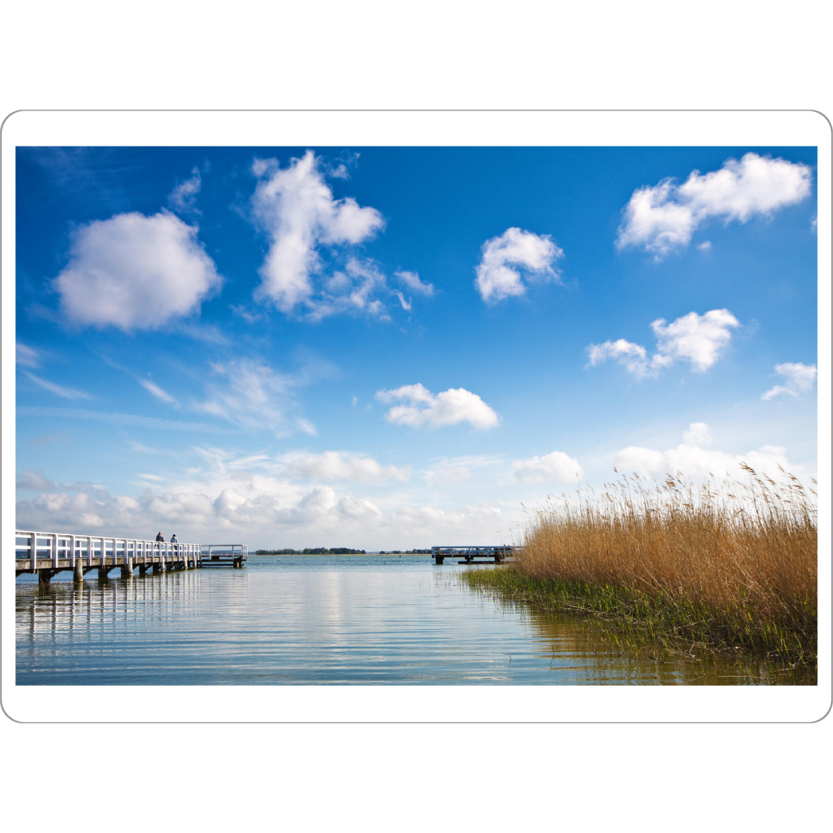 Tischset "Steg am Bodden" artboxONE - Natur,Reise,Architektur