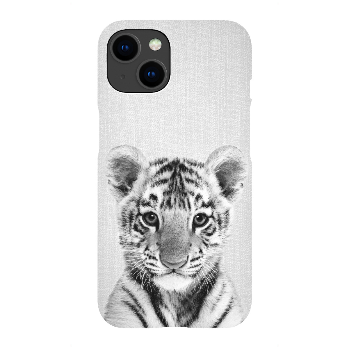 iPhone "Tiger Cub - Black & White" Premium-Case Handyhülle artboxONE