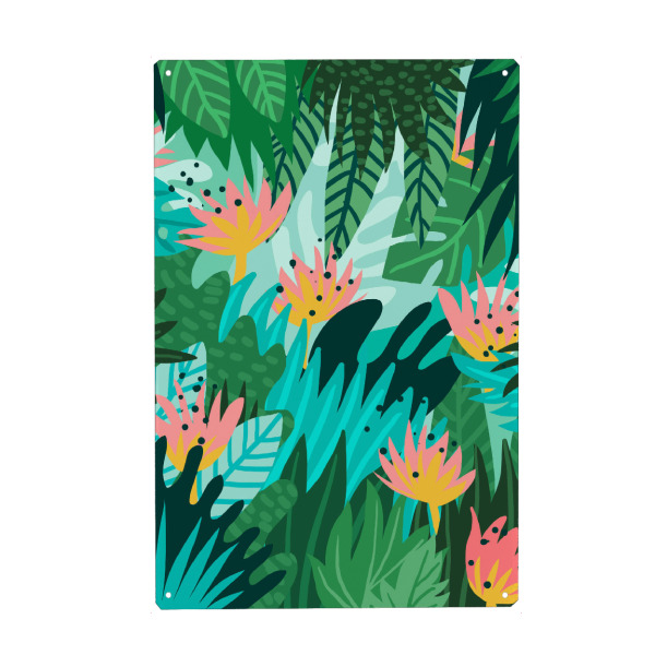 Metall Poster "Let's Dance In The Sun" artboxONE - Natur