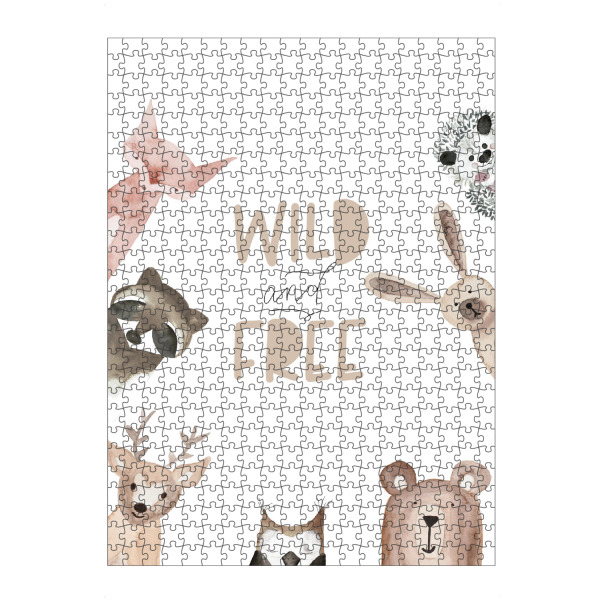 artboxONE Puzzle "Forest animals - wild & free" artboxONE - Natur,Für Kinder,Tiere