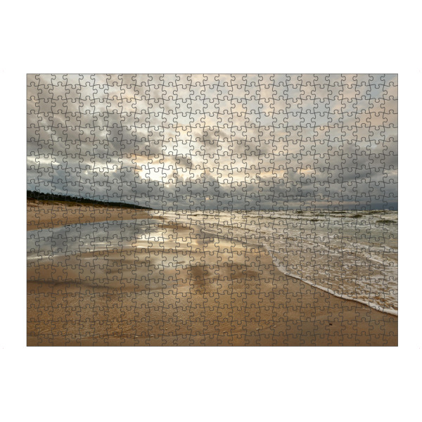artboxONE Puzzle "Strandlicht" artboxONE - Natur,Reise / Strand und Meer