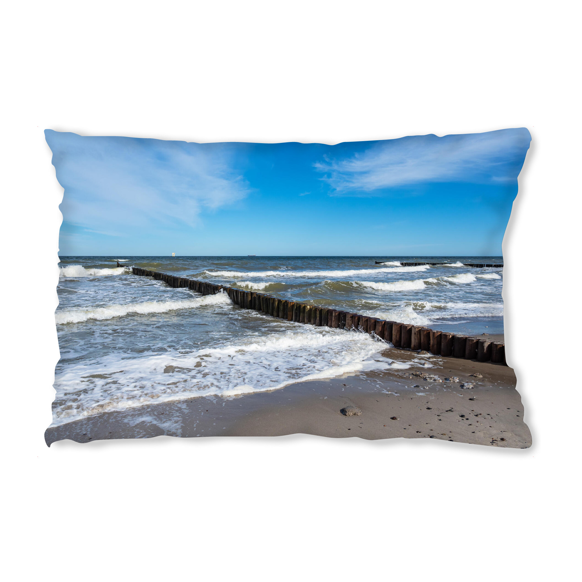 Design-Kissen "Ostseeküste bei Nienhagen" artboxONE - Natur,Reise,Reise / Strand und Meer