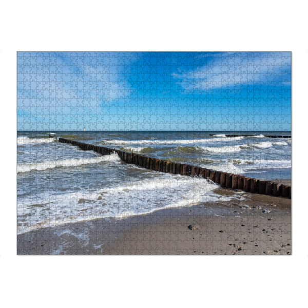 Puzzle Ravensburger "Ostseeküste bei Nienhagen" artboxONE - Natur,Reise,Reise / Strand und Meer