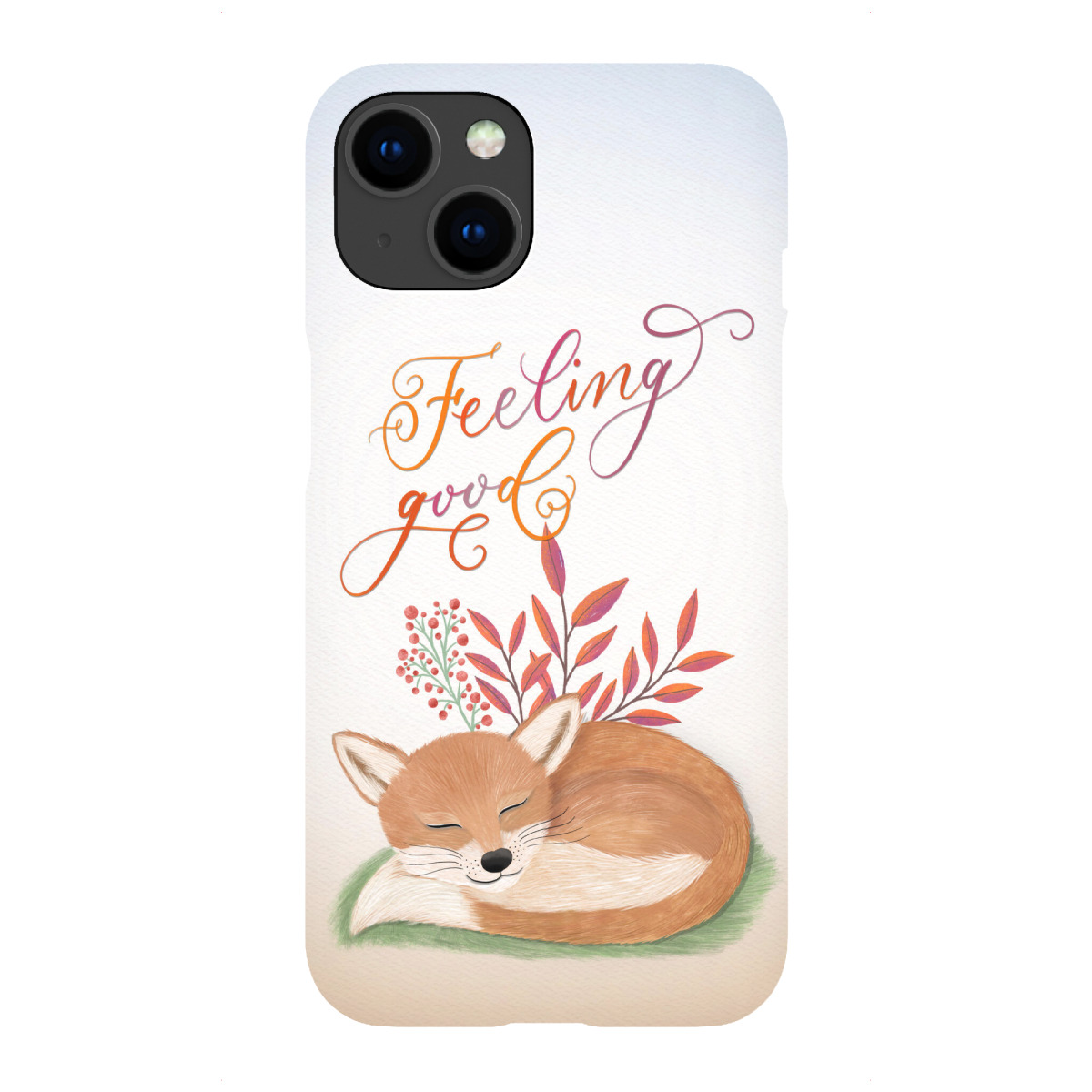 iPhone "Fox relaxing and feeling good" Premium-Case Handyhülle artboxONE