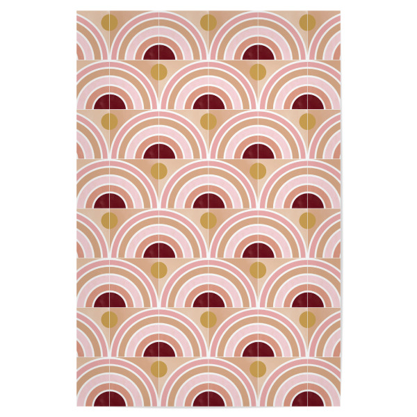 Poster 30x20 cm "RainbowTiles" artboxONE - Abstrakt,Geometrie - Geometric pattern,Tiles,Rainbows,Abstract,Abstrakt,Shapes,Geometrie,Geometry,Formen