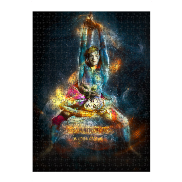 Puzzle Ravensburger "Traumpaar" artboxONE - Menschen,Geometrie,Fashion,Fiktion,Galaxy