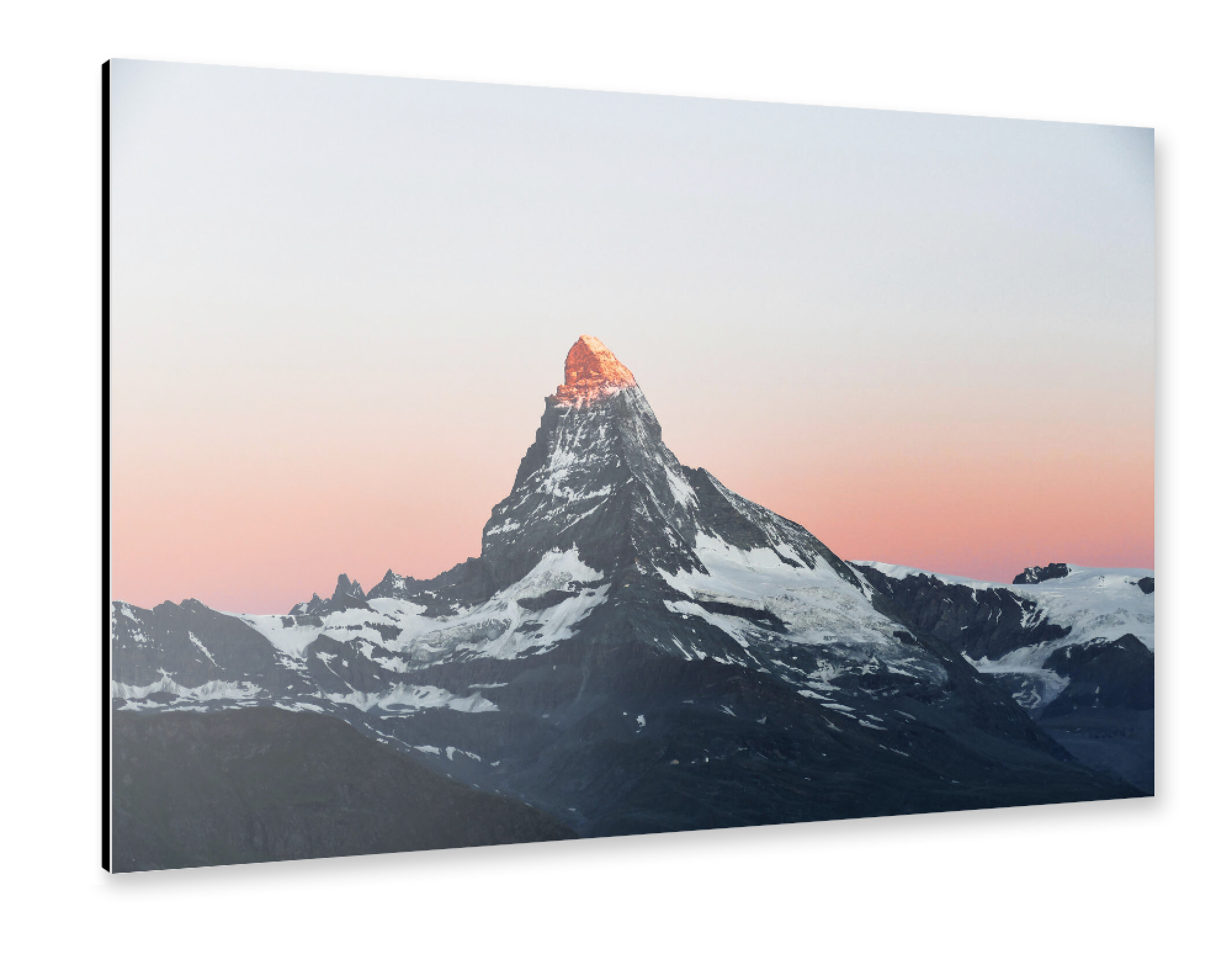 Alu-Dibond "Rise & Shine" 75x50 cm artboxONE