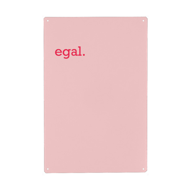 Holzbild "Egal - bunt" artboxONE - Menschen,Lustig - Egal,Quote,Typo,Typografie,Minimal,Minimalitisch,Bunt,Colorful,Witzig,Lustig,Menschen