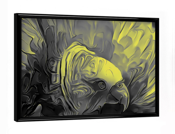 Poster mit schwarzem Rahmen "Adler pantone" artboxONE - Reise,Tiere,Abstrakt - Adler,Pantone,Fliegen,Pop,Art,Bird,Eagle,Vogel,Portrait,Tier,Animal