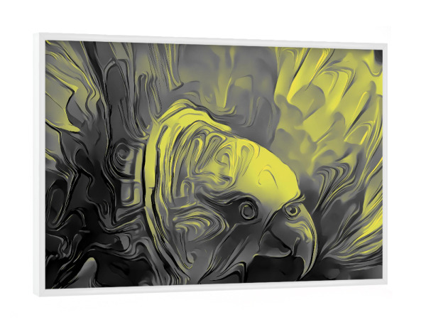 Poster mit weißem Rahmen "Adler pantone" artboxONE - Reise,Tiere,Abstrakt - Adler,Pantone,Fliegen,Pop,Art,Bird,Eagle,Vogel,Portrait,Tier,Animal