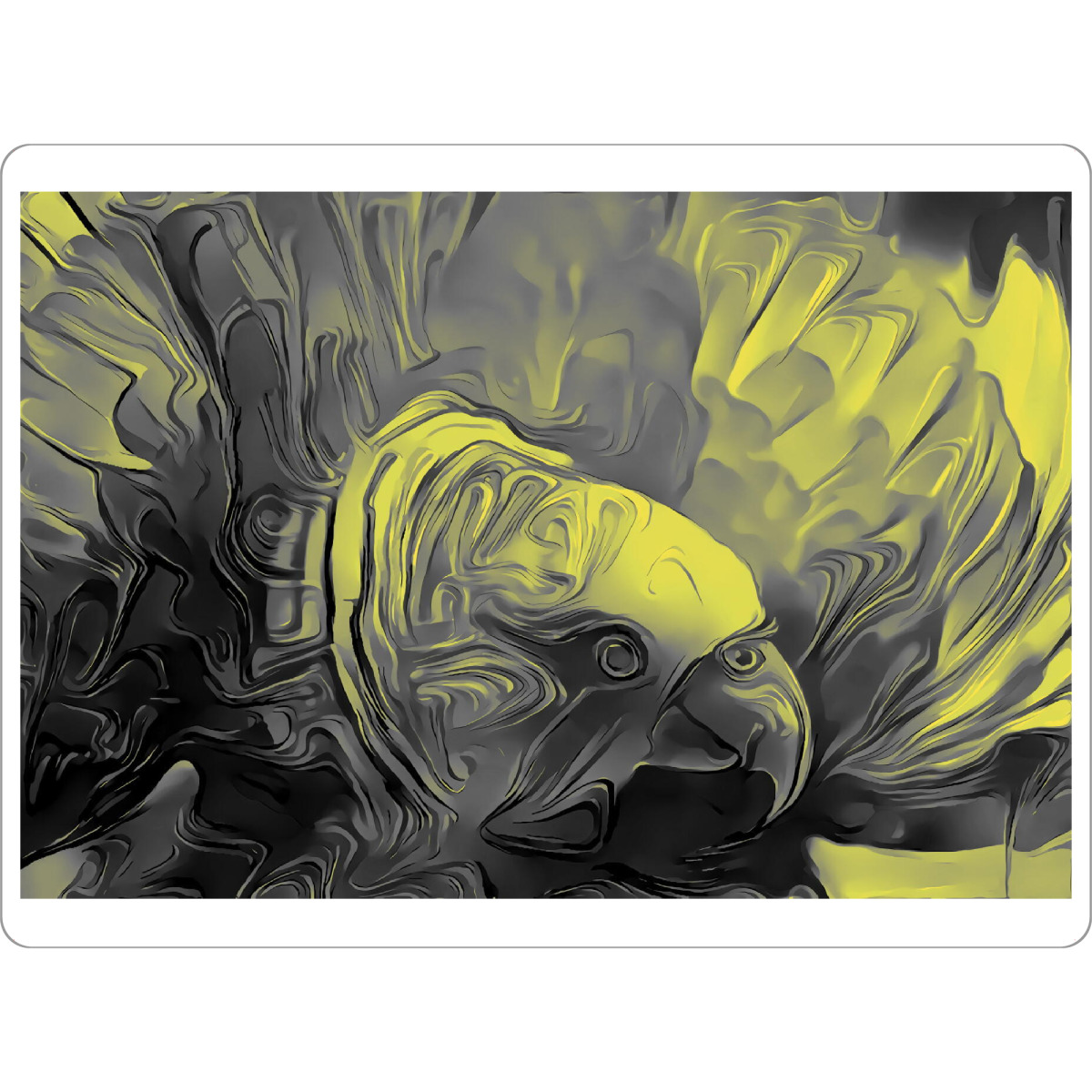 Tischset "Adler pantone" artboxONE - Reise,Tiere,Abstrakt - Adler,Pantone,Fliegen,Pop,Art,Bird,Eagle,Vogel,Portrait,Tier,Animal - Bild adler