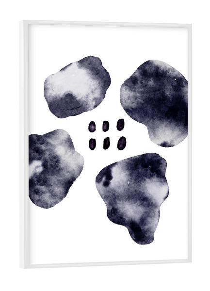 Poster mit weißem Rahmen "Cyra no.eleven" artboxONE - Abstrakt,Geometrie