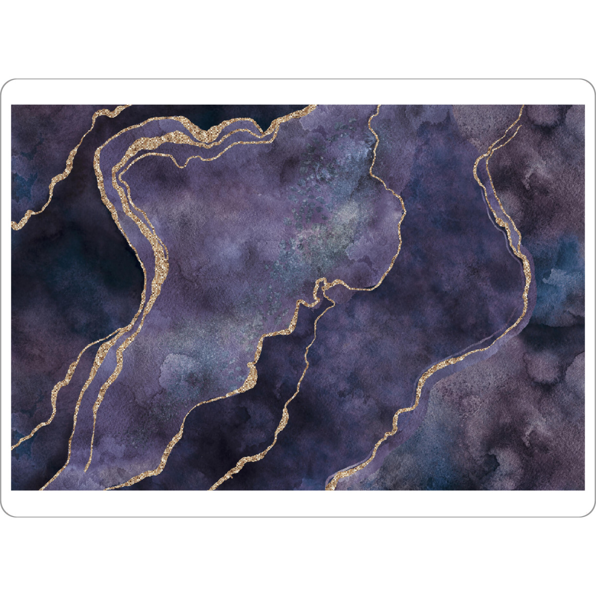 Tischset "Purple Gemstone Glamour Mineral" artboxONE - Abstrakt,Marmor