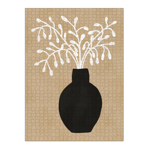 Puzzle Ravensburger "MID CENTURY MODERN VASE" artboxONE - Floral,Abstrakt