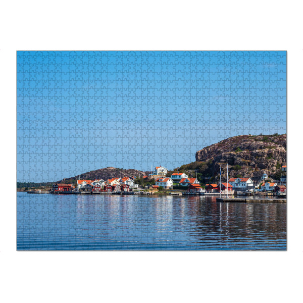 Puzzle Ravensburger "Küste in Fjällbacka" artboxONE - Natur,Reise,Architektur,Reise / Strand und Meer,Reise / Länder