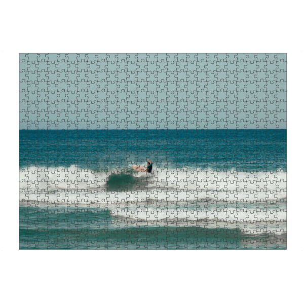 Puzzle Ravensburger "Catch the wave" artboxONE - Natur,Reise / Strand und Meer