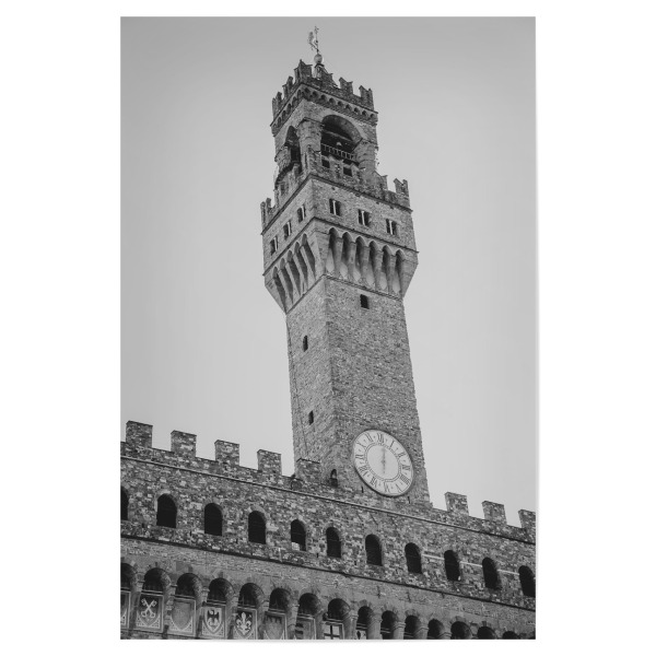 Poster "Florence in B and W" artboxONE - Städte,Reise,Architektur