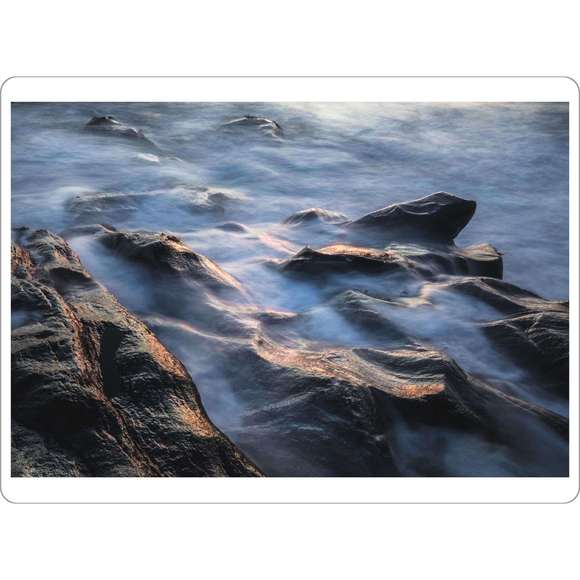 Tischset "Rocks and Water" artboxONE - Natur