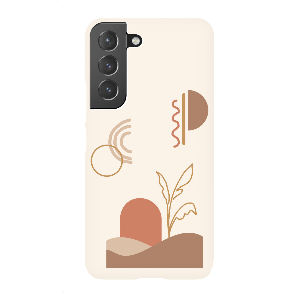 Samsung Galaxy "Minimal Abstract Dune" Premium-Case Handyhülle artboxONE