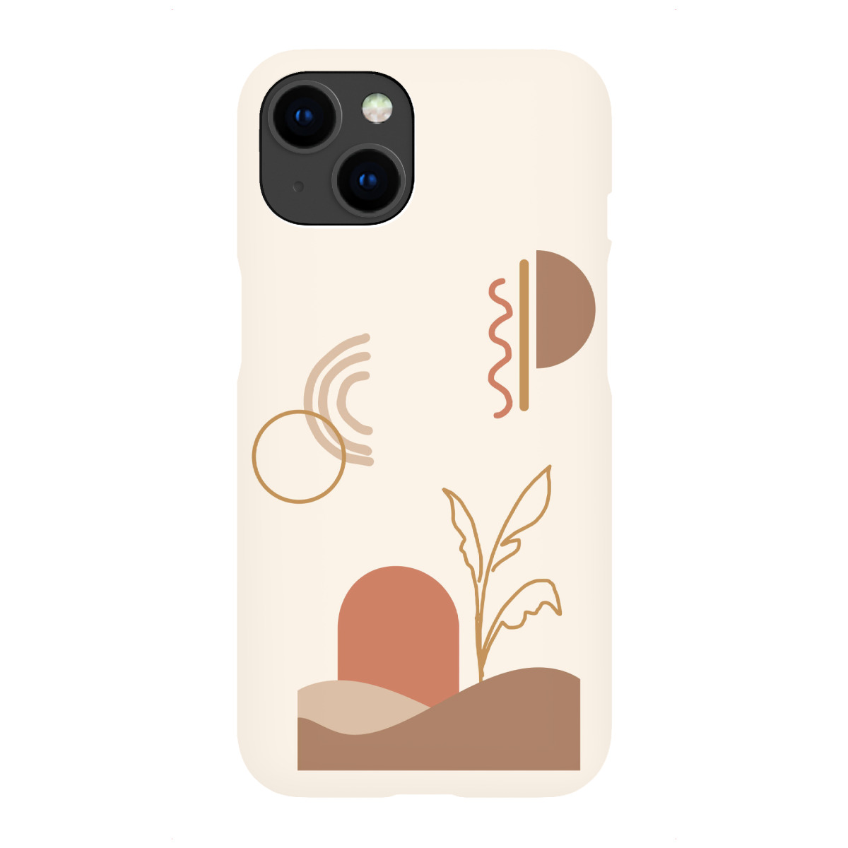 iPhone "Minimal Abstract Dune" Premium-Case Handyhülle artboxONE