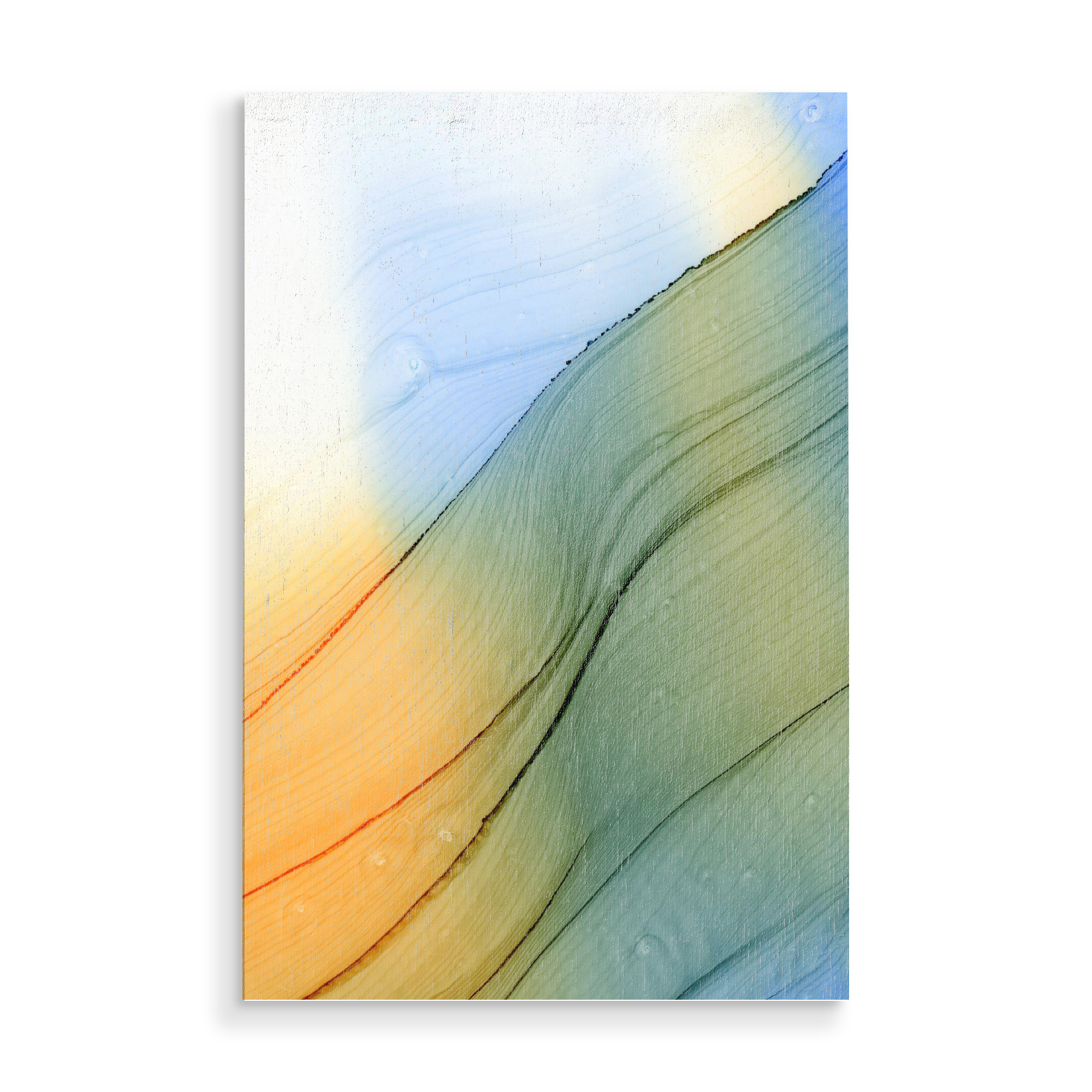 Holzbild "That Feeling - cold" artboxONE - Abstrakt
