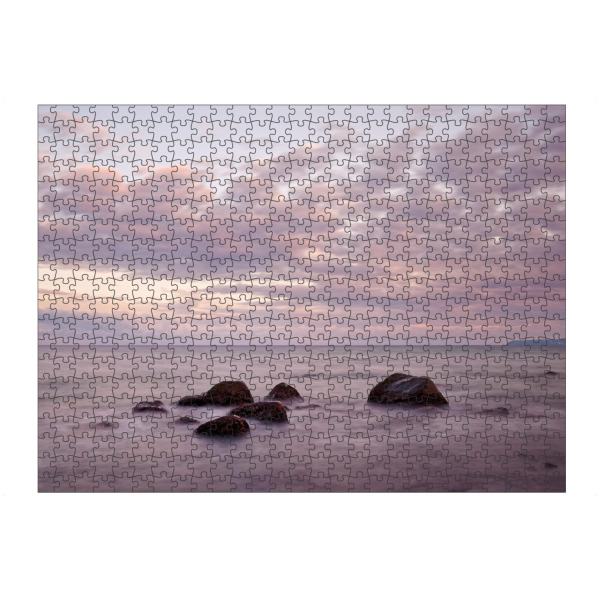 Puzzle Ravensburger "Abendstimmung an der Ostsee" artboxONE - Natur,Reise / Strand und Meer