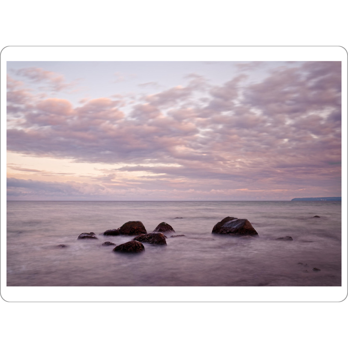 Tischset "Abendstimmung an der Ostsee" artboxONE - Natur,Reise / Strand und Meer