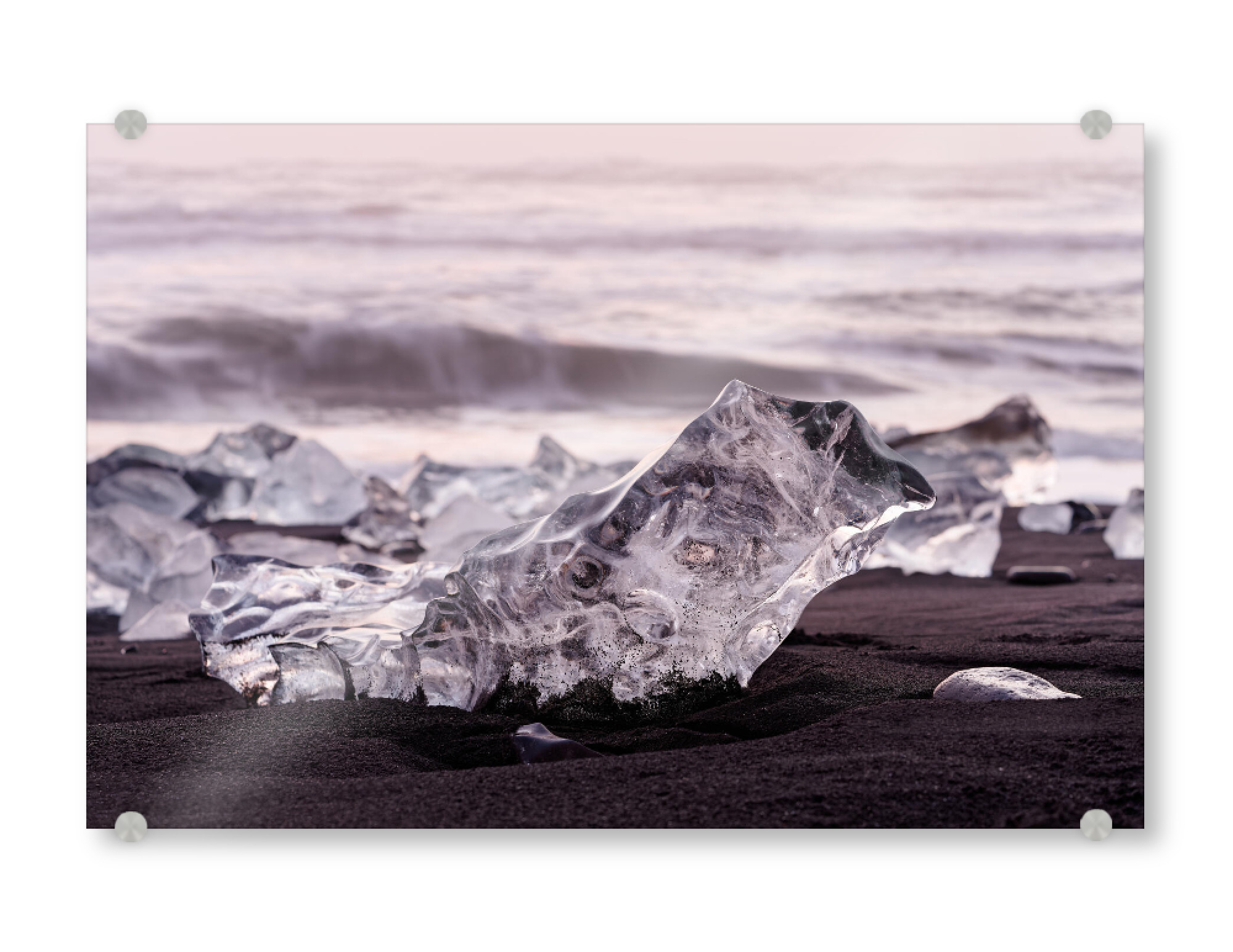 Acrylglasbild "Eisblöcke" artboxONE - Natur,Reise / Strand und Meer