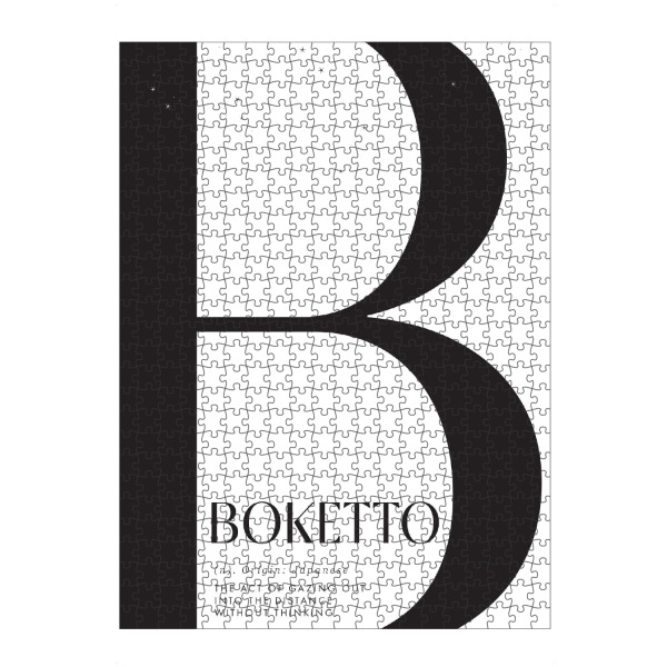 Puzzle Ravensburger "Boketto scandi definition" artboxONE - Typografie,Buchstaben / B