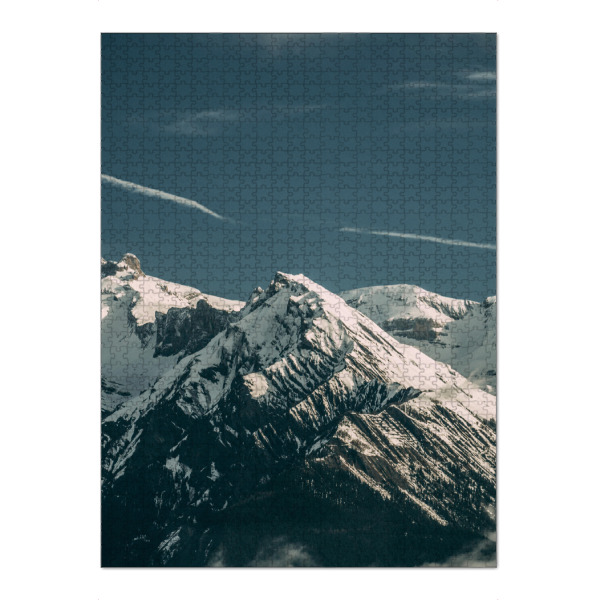 Puzzle Ravensburger "Schweizer Berggipfel" artboxONE - Natur,Reise