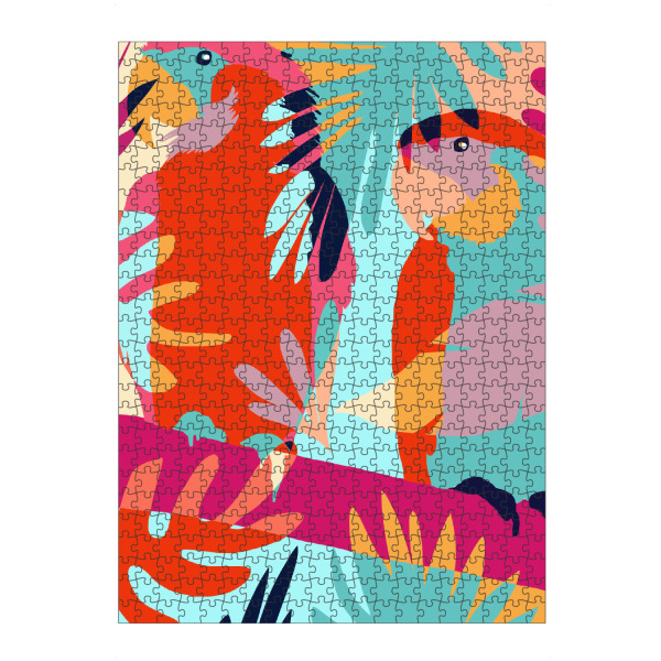 Puzzle Ravensburger "Couples That Camouflage Together" artboxONE - Natur,Tiere