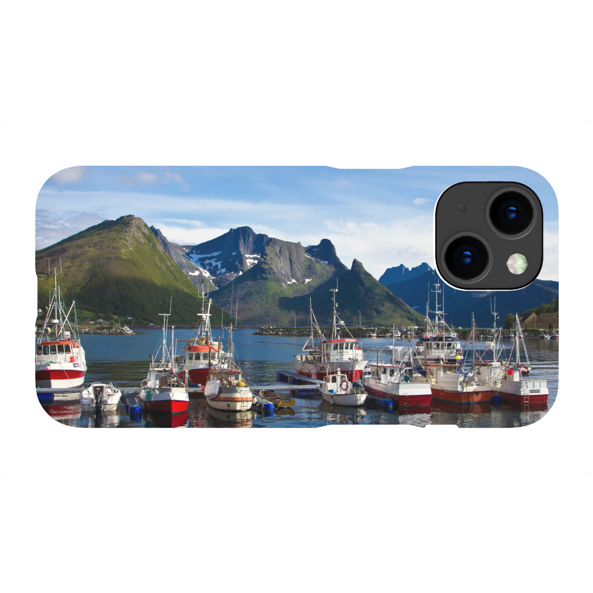 iPhone "Kutter im Hafen" Premium-Case Handyhülle artboxONE