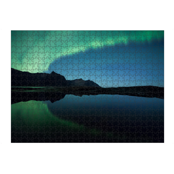 Puzzle Ravensburger "Green Reflection" artboxONE - Natur