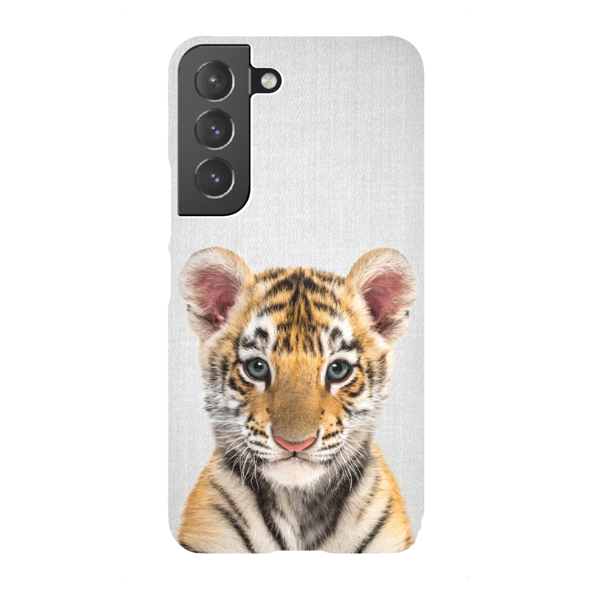 "Tiger Cub - Colorful"für Samsung Galaxy - Premium-Case Handyhülle artboxONE