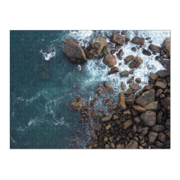 Puzzle Ravensburger "Waves crashing" artboxONE - Reise / Strand und Meer