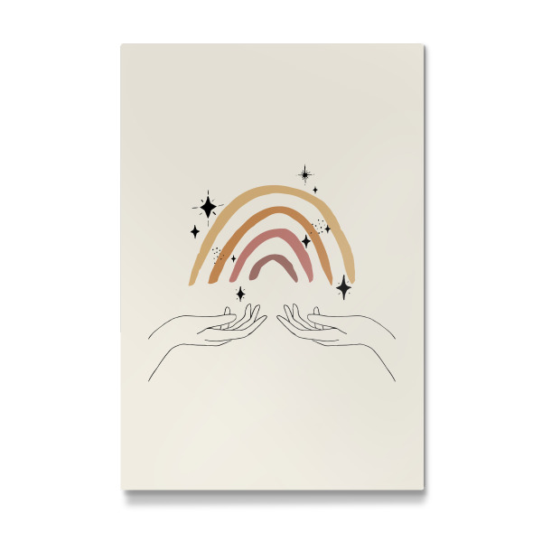 Galerie-Print "Celestial Hands Making Rainbow" 30x20 cm artboxONE