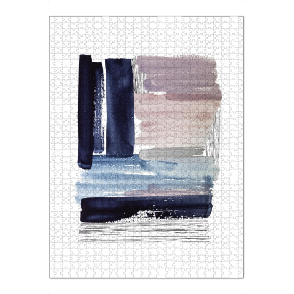 Puzzle Ravensburger "Buffiere - Gegenüberstellung" artboxONE - Abstrakt,Geometrie