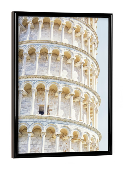 Poster mit schwarzem Rahmen "Architecture in Pisa" artboxONE - Städte,Reise,Architektur,Reise / Länder,Städte / Weitere