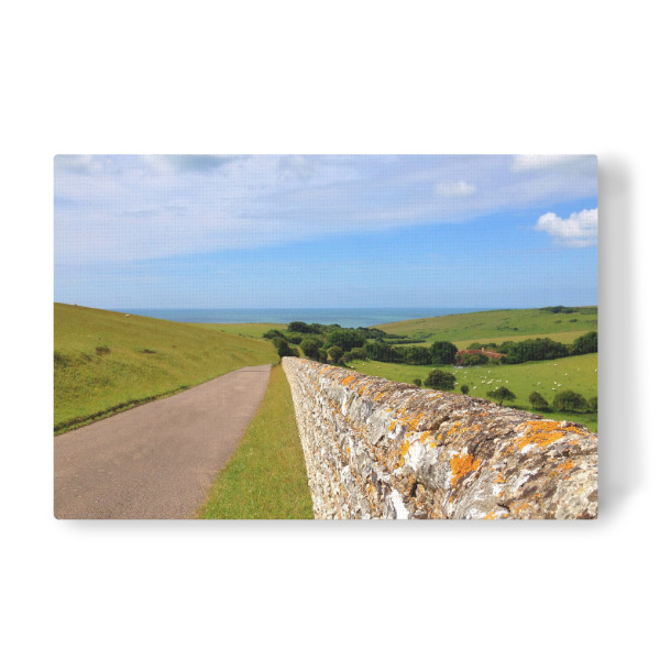 Leinwandbild "Der Weg zur Küste" artboxONE - Natur,Reise / Strand und Meer,Reise / Länder