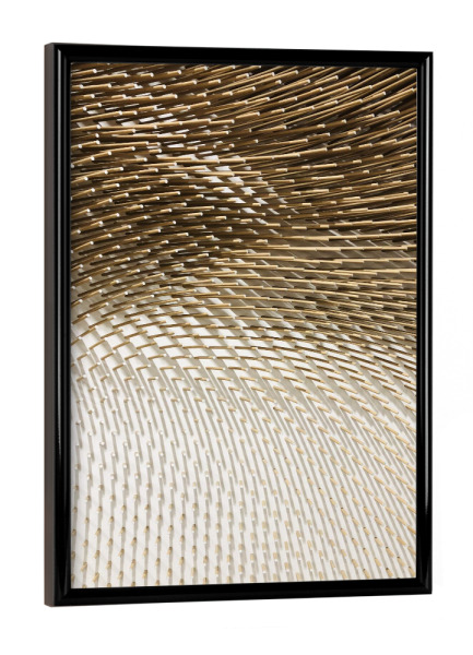 Poster mit schwarzem Rahmen "Woodsticks" artboxONE - Abstrakt - Wood,Holz,Sticks,Abstrakt,Abstract,Art,Design,Kunst,Minimalism