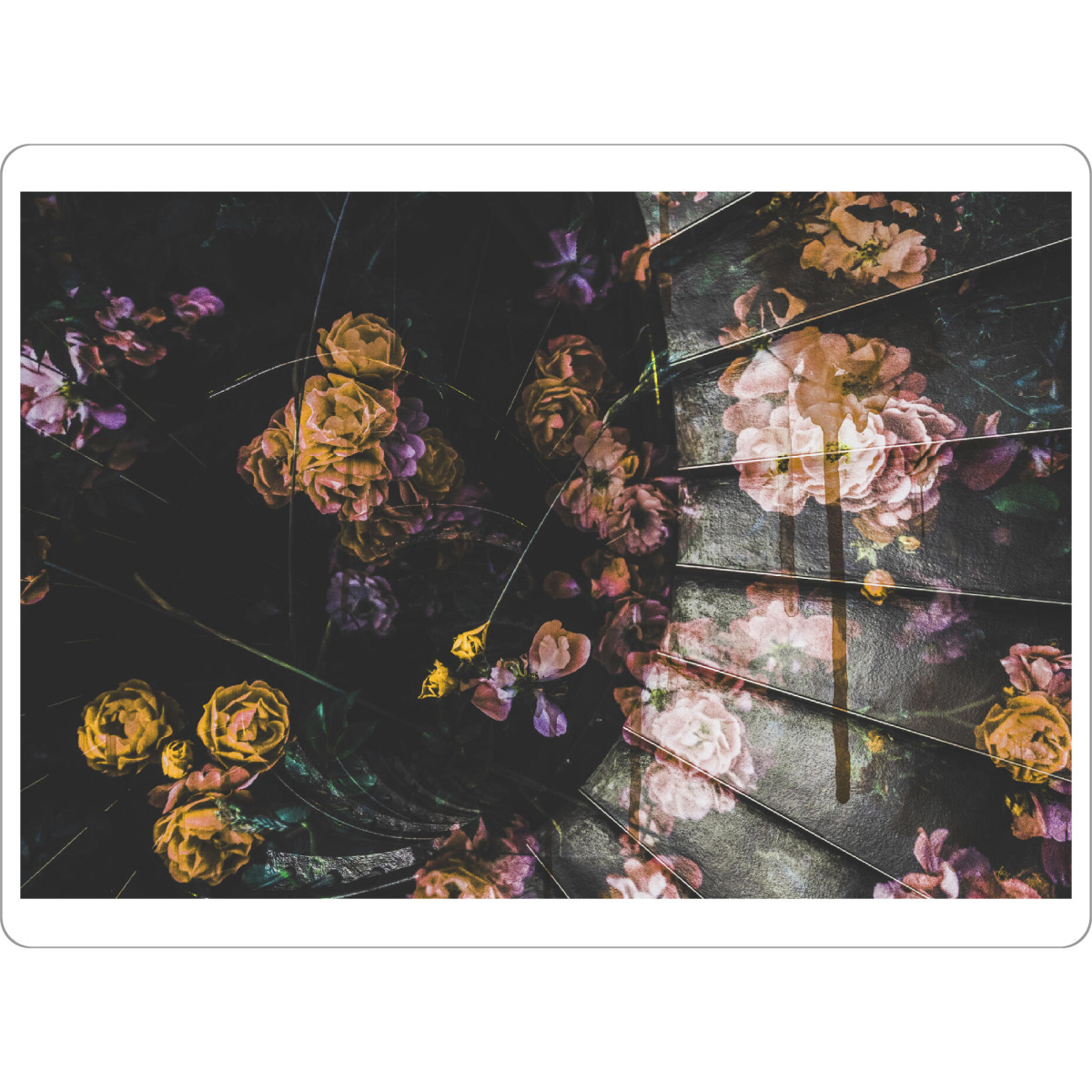 Tischset "Roses Bloomed by Tas" artboxONE - Natur,Floral,Geometrie