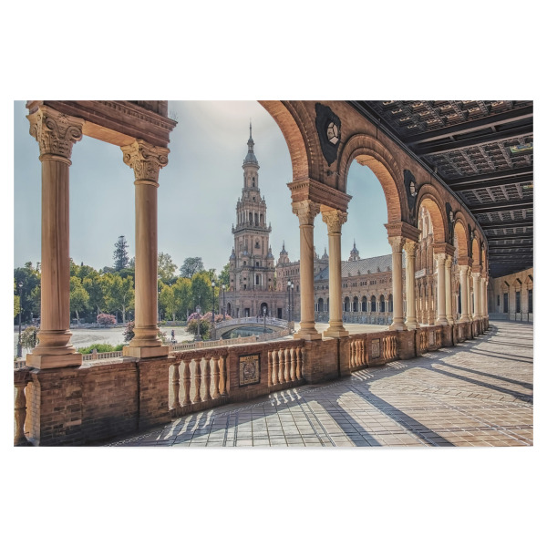 Poster "Seville" artboxONE - Städte,Reise,Architektur,Reise / Länder,Städte / Weitere