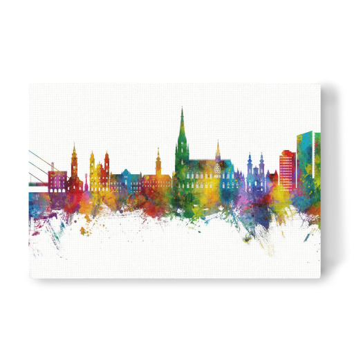 Linz Austria Skyline