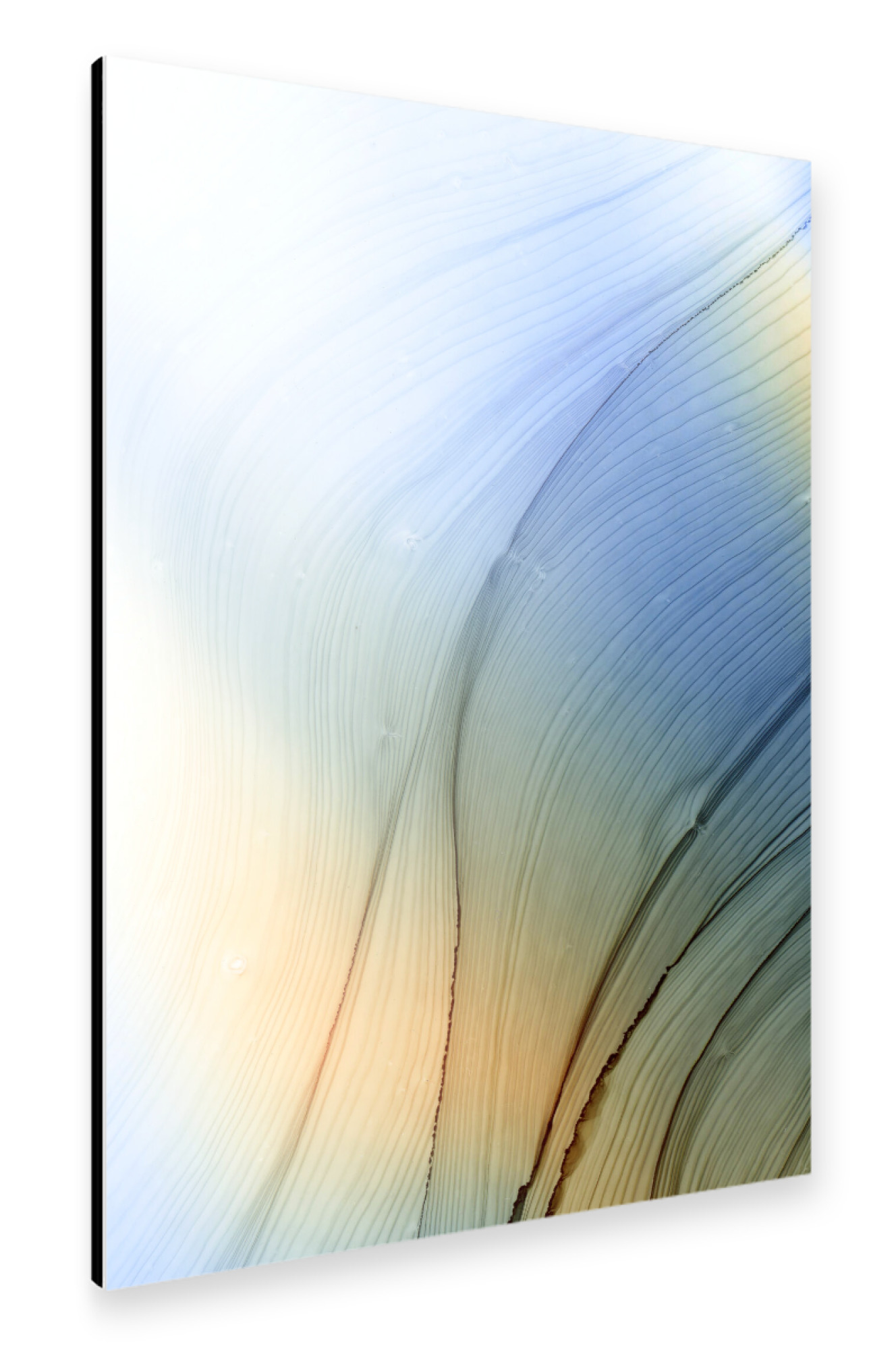 Alu-Dibond "Waves Art" 75x50 cm artboxONE