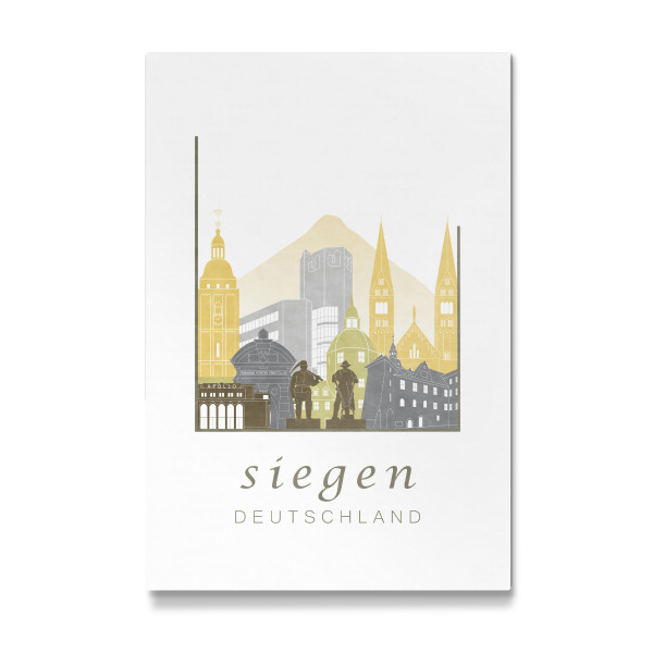 Galerie-Print "Siegen skyline desert" 30x20 cm artboxONE