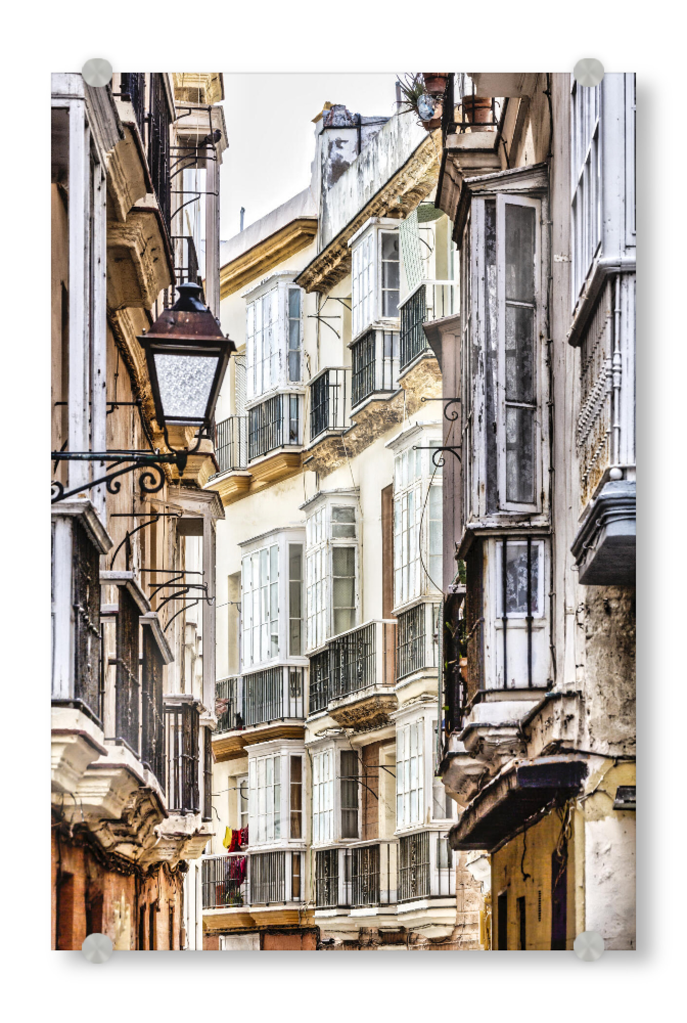 Acrylglasbild "Altstadt von Cadiz" artboxONE - Städte,Architektur,Reise / Länder