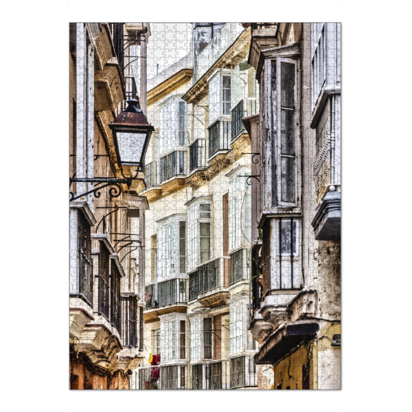 Puzzle Ravensburger "Altstadt von Cadiz" artboxONE - Städte,Architektur,Reise / Länder